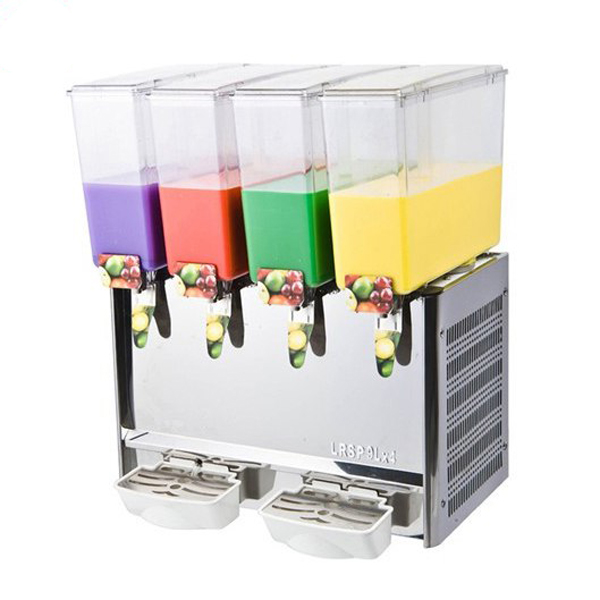 Countertop Commercial 4 Bowls Juice Dispenser