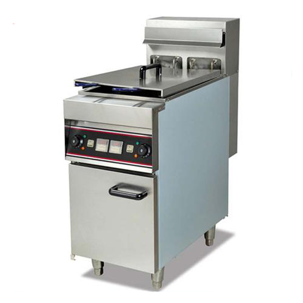 Extra Large Double Basket Gas Chips Deep Fryer