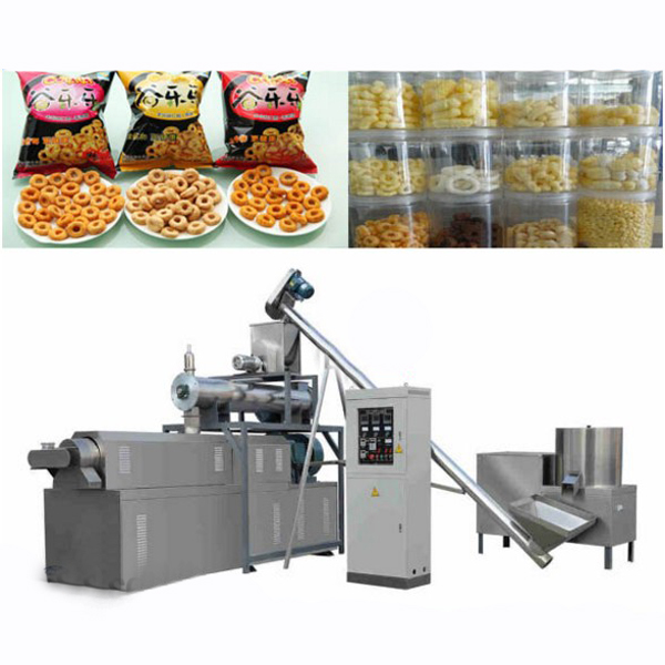 Twin Screw Stainless Steel Automatic Snack Food Extruder