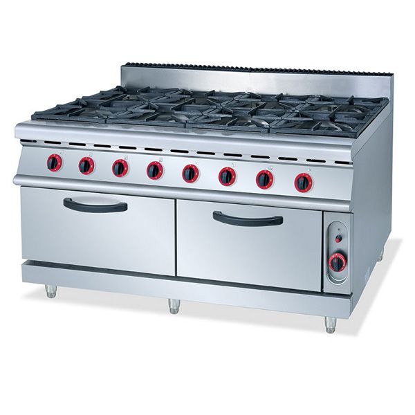 Gas Cooker Stove With Electric Oven