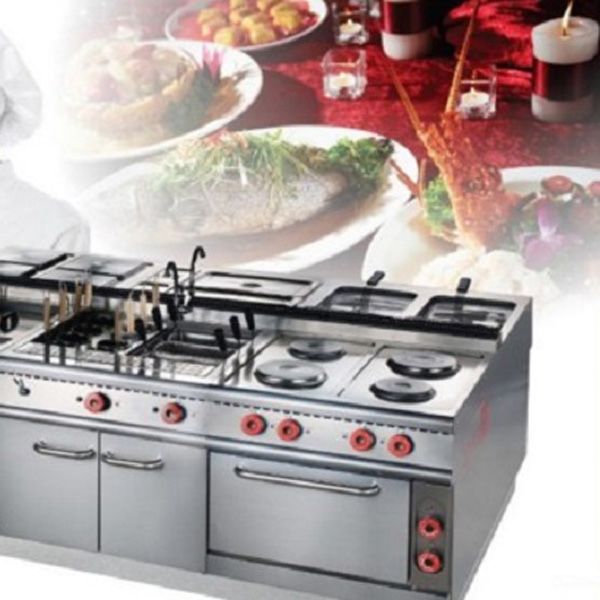 Gas Cooker Stove With Electric Oven