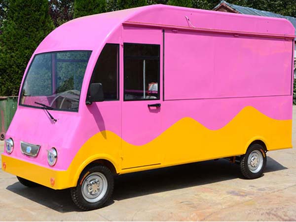 Pink Mobile Catering Food Truck