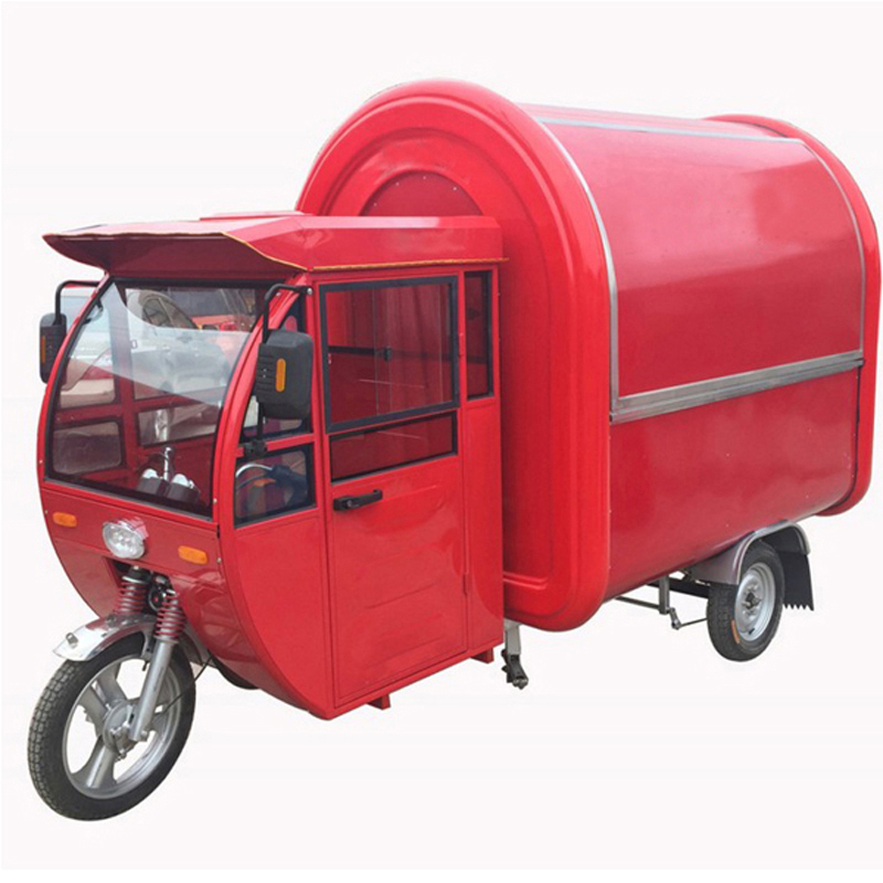 WeiXin Comapny's 21 Sets Mobile Food Carts Send to Indian