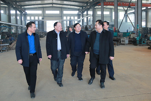 Warmly Welcome The Jining Energy Group Leaders To Visit The China Coal Group