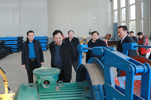 Warmly Welcome The Jining Energy Group Leaders To Visit The China Coal Group