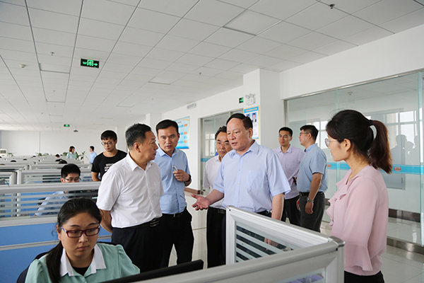 Warmly Welcome Shandong Provincial Statistics Bureau Leaders To Visit The Group