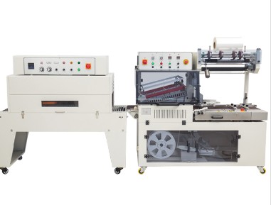 Automatic L-type Sealing And Cutting Machine + Heat Shrink Packaging Machine