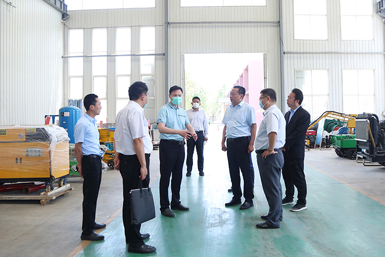 Warm welcome Jining Aid Xinjiang Command leadership Visit China Coal Group