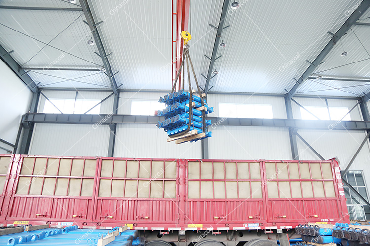 China Coal Group Sent A Batch Of Mining Single Hydraulic Props To Bazhong City, Sichuan Province