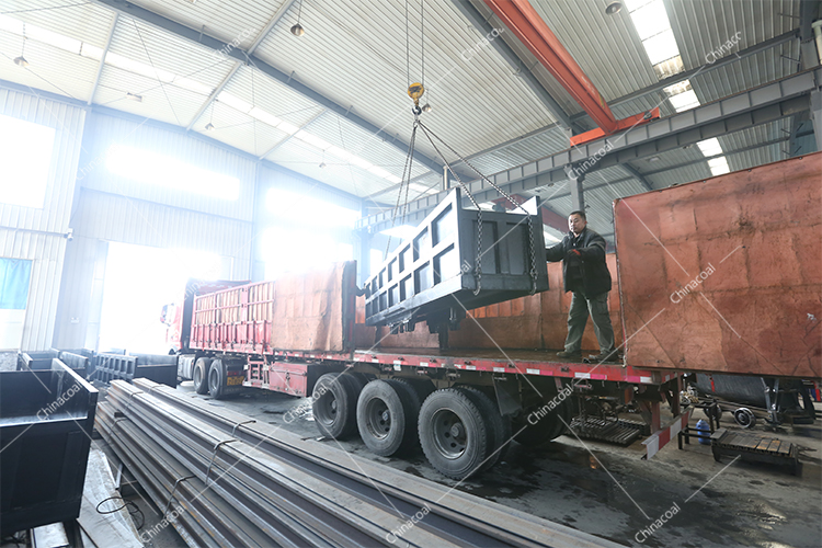 China Coal Group Sent A Batch Of Modified Flat Cars To Pingyin, Jinan