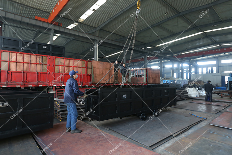 China Coal Group Sent A Batch Of Modified Flat Cars To Pingyin, Jinan