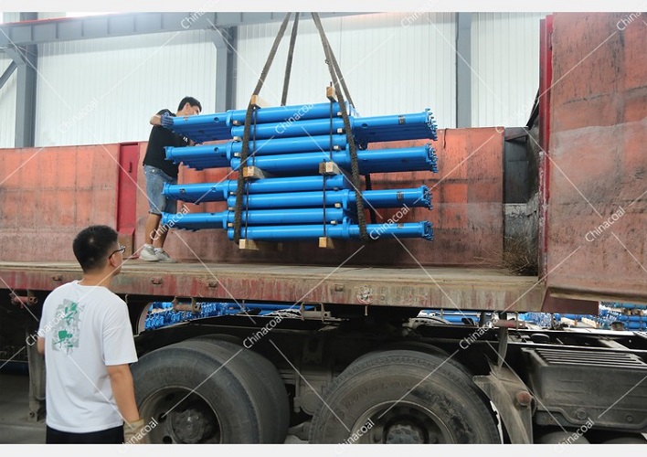 Shandong Weixin Group Sent A Batch Of Mining Single Hydraulic Props To Luliang, Shanxi