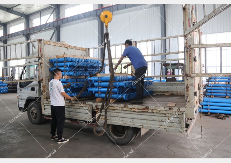 Shandong Weixin Group Sent A Batch Of Hydraulic Props To Shanxi, Hebei, And Sichuan