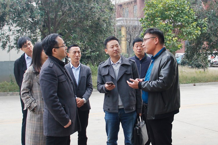 Warm Welcome Jining High-Tech Zone Lead Visit Shandong Weixin