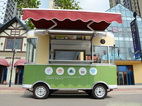 The Way To Make The Mobile Food Cart More Stable